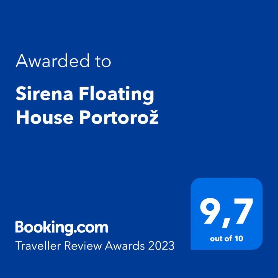 Sirena Floating House Portoroz Villa Eksteriør billede